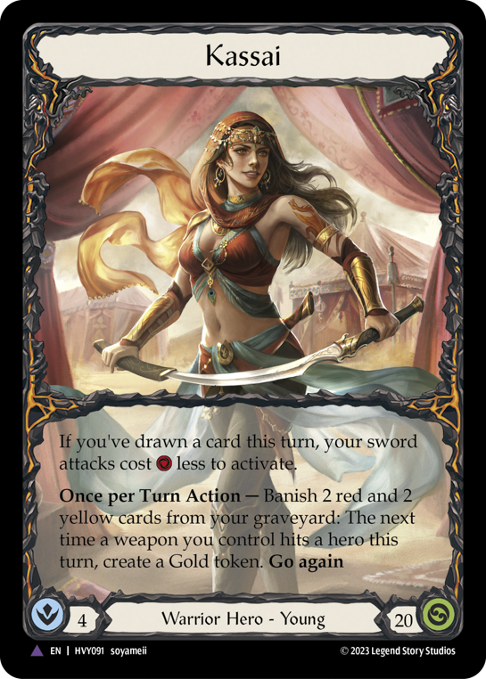 Kassai (Marvel) [HVY091] (Heavy Hitters)  Cold Foil | Good Games Cannington