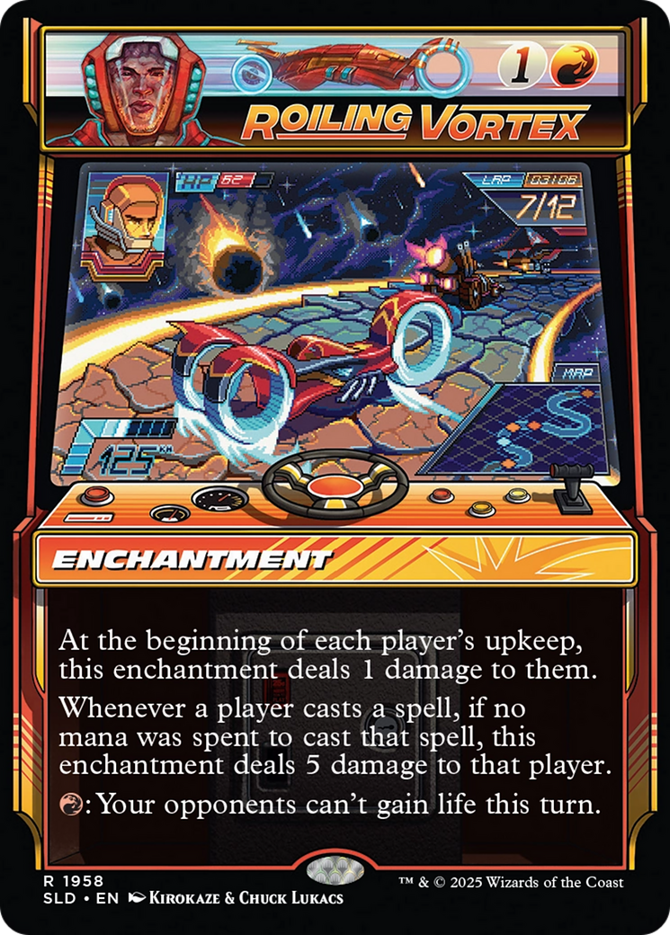 Roiling Vortex (Rainbow Foil) [Secret Lair Drop Series] | Good Games Cannington