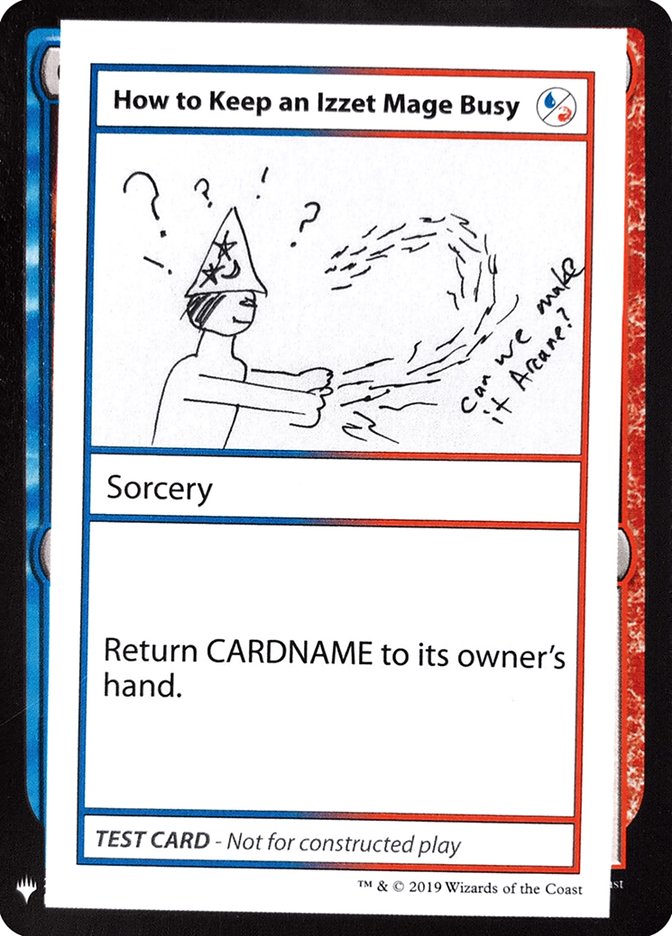 How to Keep an Izzet Mage Busy [Mystery Booster Playtest Cards] | Good Games Cannington