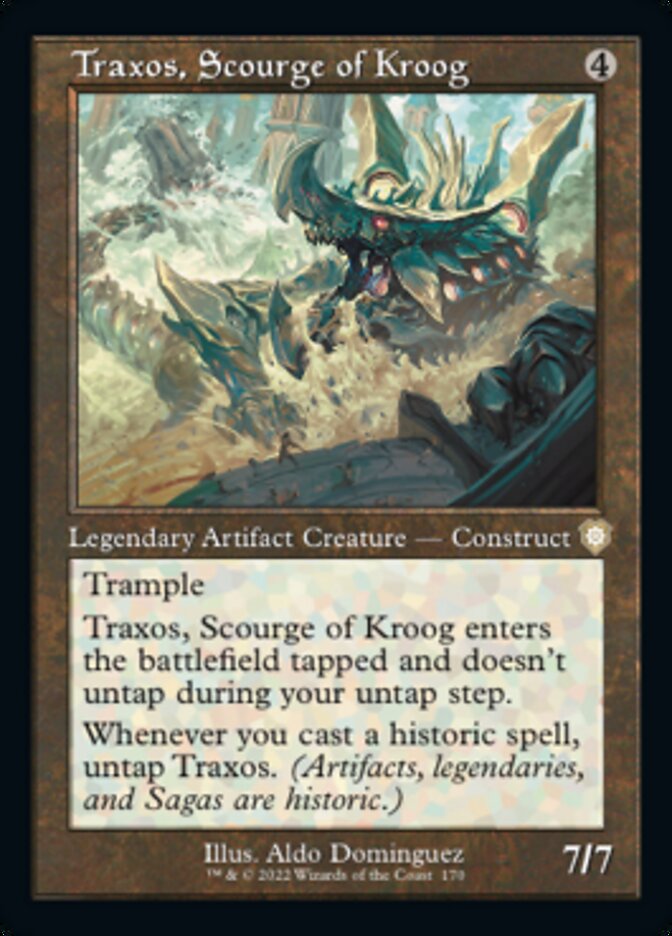 Traxos, Scourge of Kroog (Retro) [The Brothers' War Commander] | Good Games Cannington