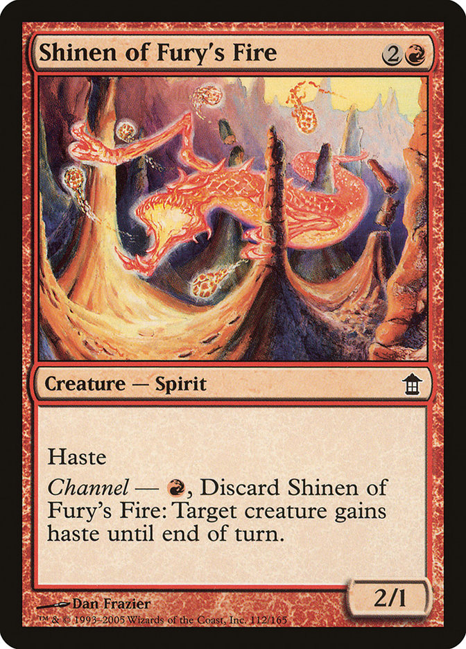 Shinen of Fury's Fire [Saviors of Kamigawa] | Good Games Cannington