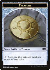Cleric // Treasure Double-Sided Token [Ravnica Allegiance Guild Kit Tokens] | Good Games Cannington