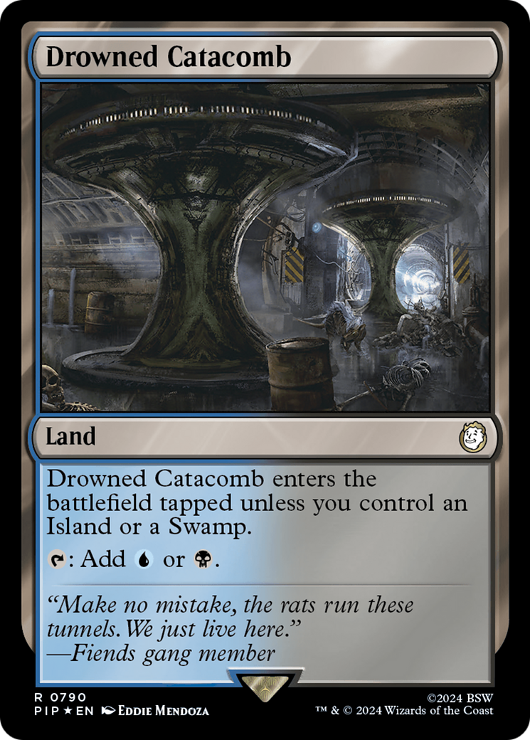Drowned Catacomb (Surge Foil) [Fallout] | Good Games Cannington