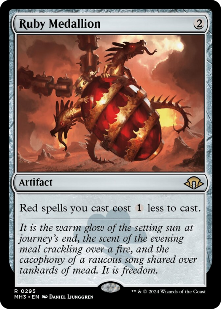 Ruby Medallion [Modern Horizons 3] | Good Games Cannington