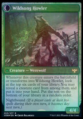 Howlpack Piper // Wildsong Howler [Innistrad: Crimson Vow Prerelease Promos] | Good Games Cannington