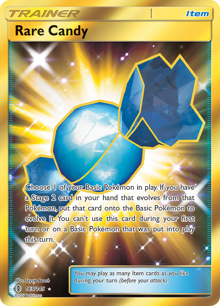 Rare Candy (165/145) [Sun & Moon: Guardians Rising] | Good Games Cannington