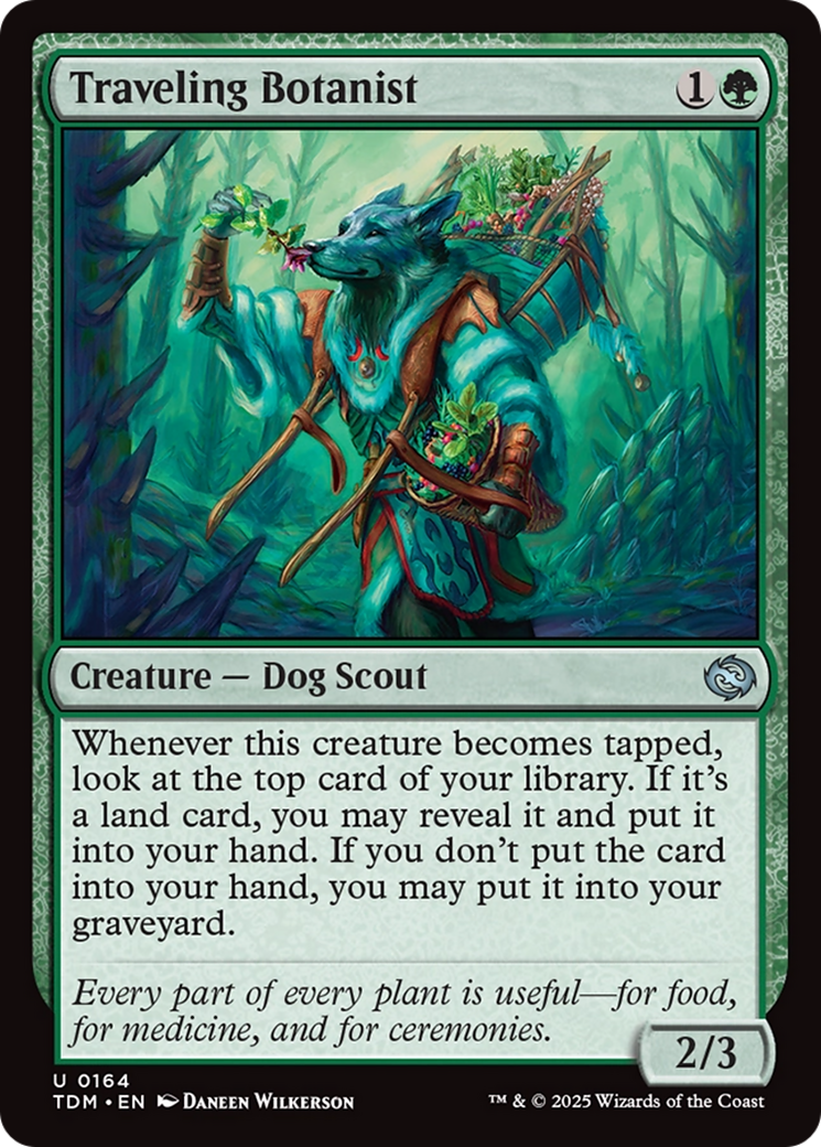 Traveling Botanist [Tarkir: Dragonstorm] | Good Games Cannington