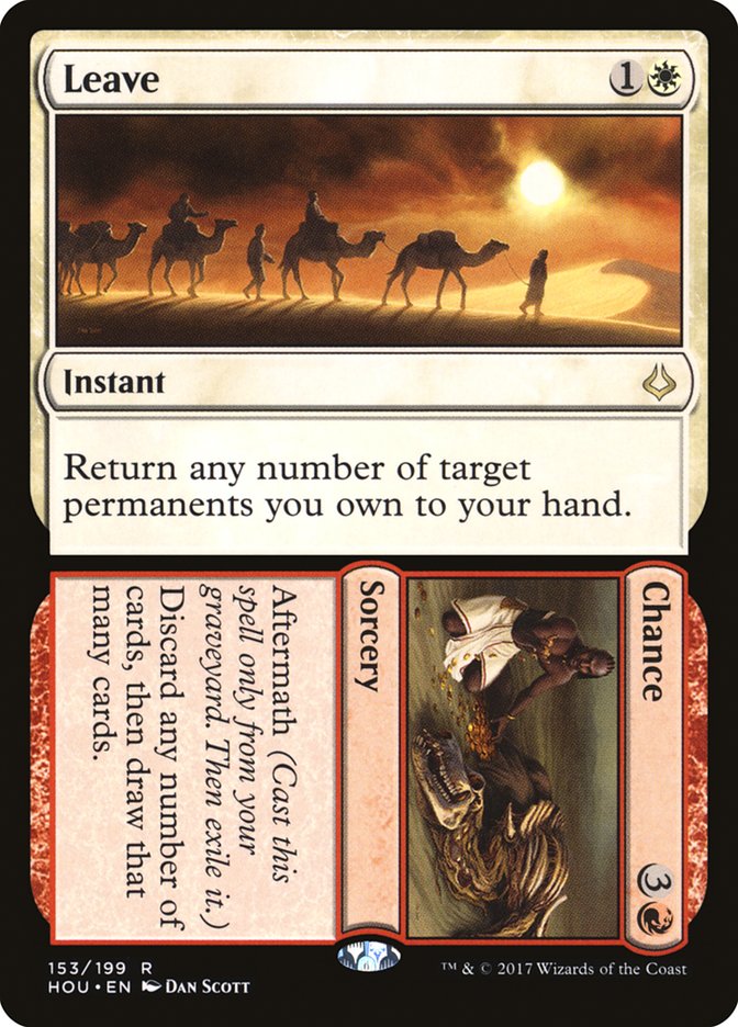 Leave // Chance 153/199 (Hour of Devastation)  | Good Games Cannington