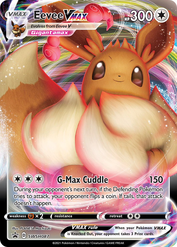 Eevee VMAX (SWSH087) [Sword & Shield: Black Star Promos] | Good Games Cannington