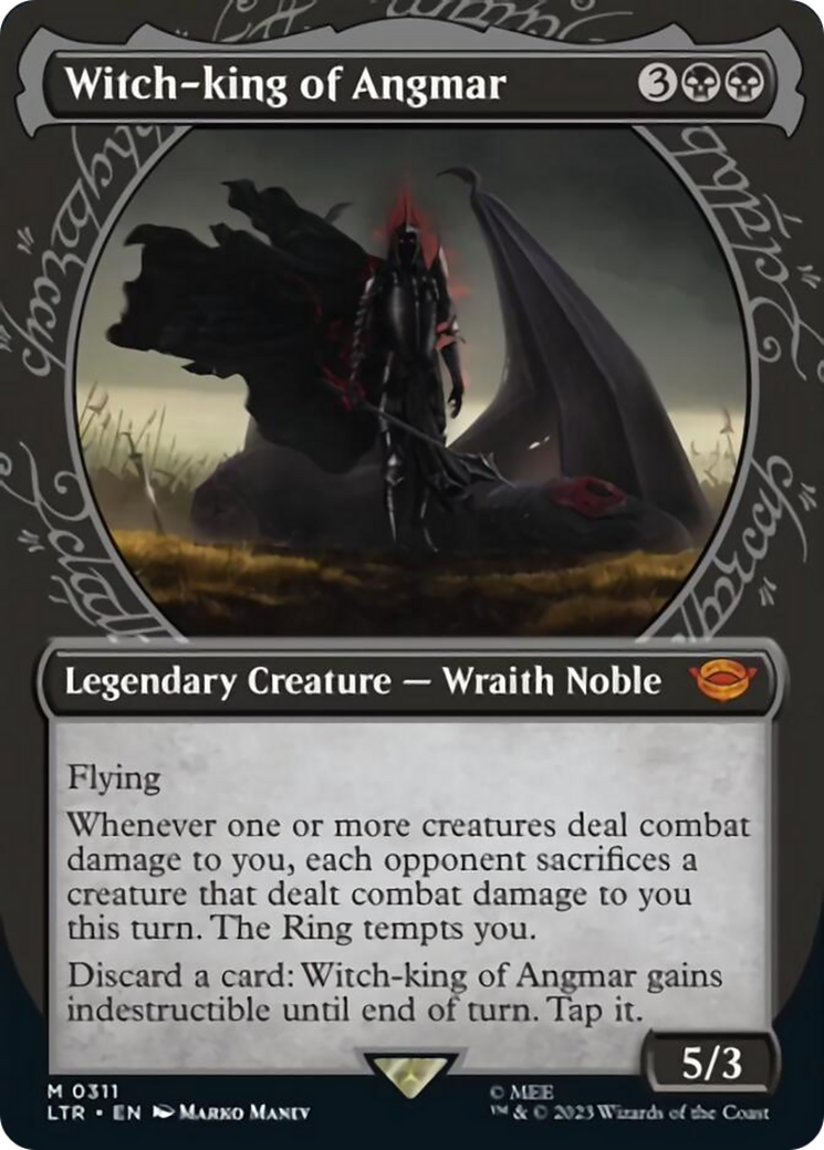 Witch-king of Angmar (Showcase Ring Frame) [The Lord of the Rings: Tales of Middle-Earth] | Good Games Cannington