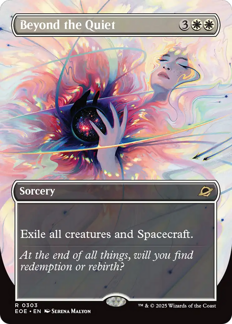 Beyond the Quiet (Borderless) [Edge of Eternities] | Good Games Cannington