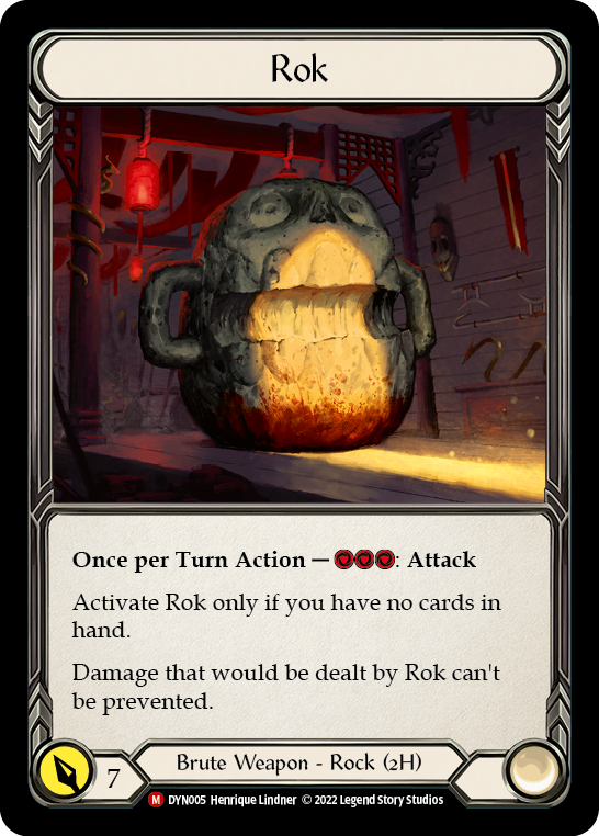 Rok [DYN005] (Dynasty)  Rainbow Foil | Good Games Cannington