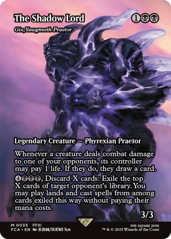 The Shadow Lord Gix Yawgmoth Praetor  35 (FINAL FANTASY: Through the Ages)  | Good Games Cannington