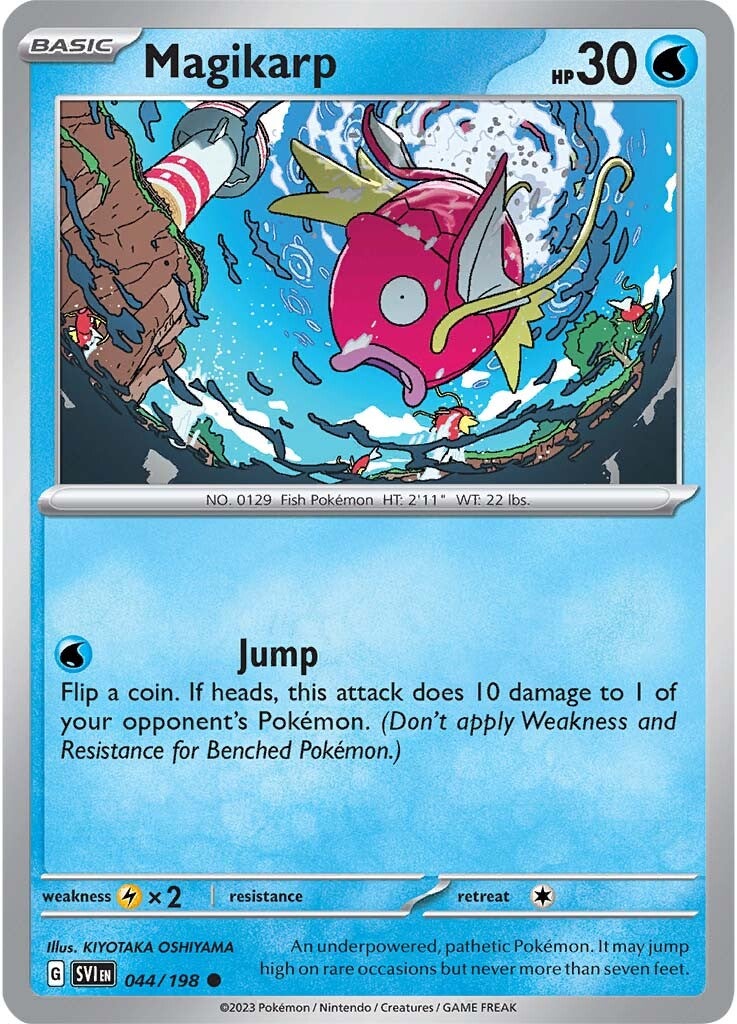 Magikarp (044/198) [Scarlet & Violet: Base Set] | Good Games Cannington