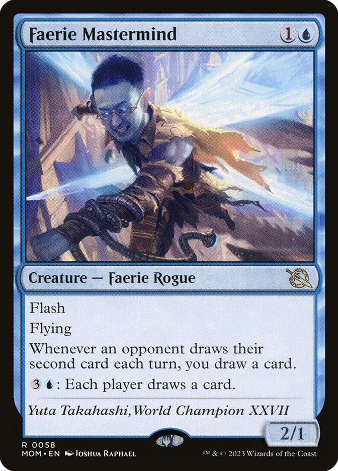 Faerie Mastermind 58 (March of the Machine)  - Foil | Good Games Cannington