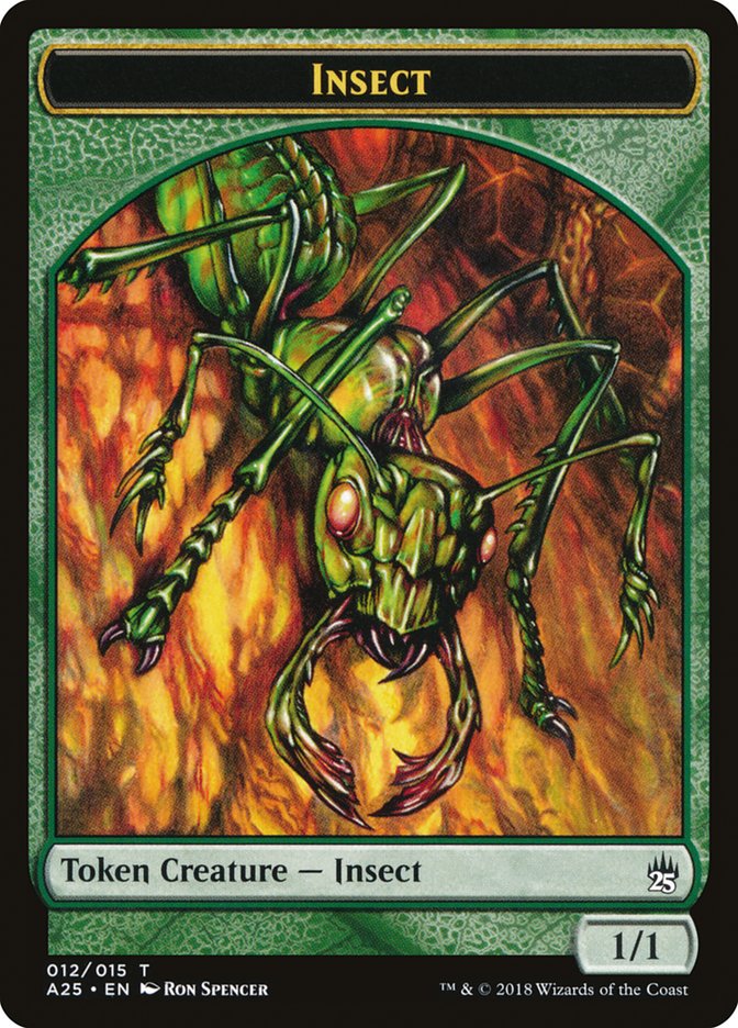 Insect Token [Masters 25 Tokens] | Good Games Cannington