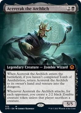 Acererak the Archlich Extended Art 372 (Adventures in the Forgotten Realms)  | Good Games Cannington