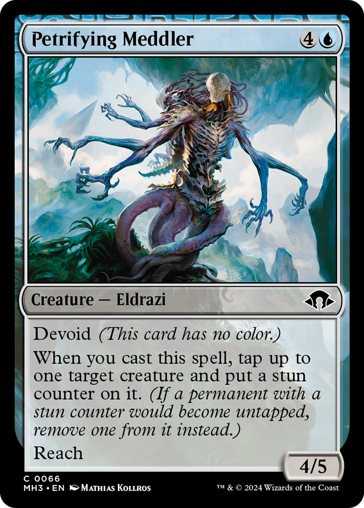 Petrifying Meddler [Modern Horizons 3] | Good Games Cannington