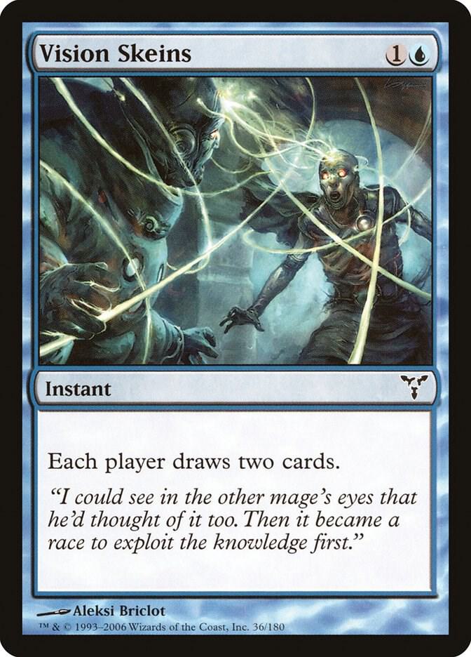 Vision Skeins 36/180 (Dissension)  - Foil | Good Games Cannington