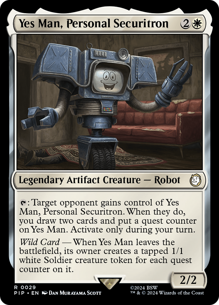 Yes Man, Personal Securitron [Fallout] | Good Games Cannington