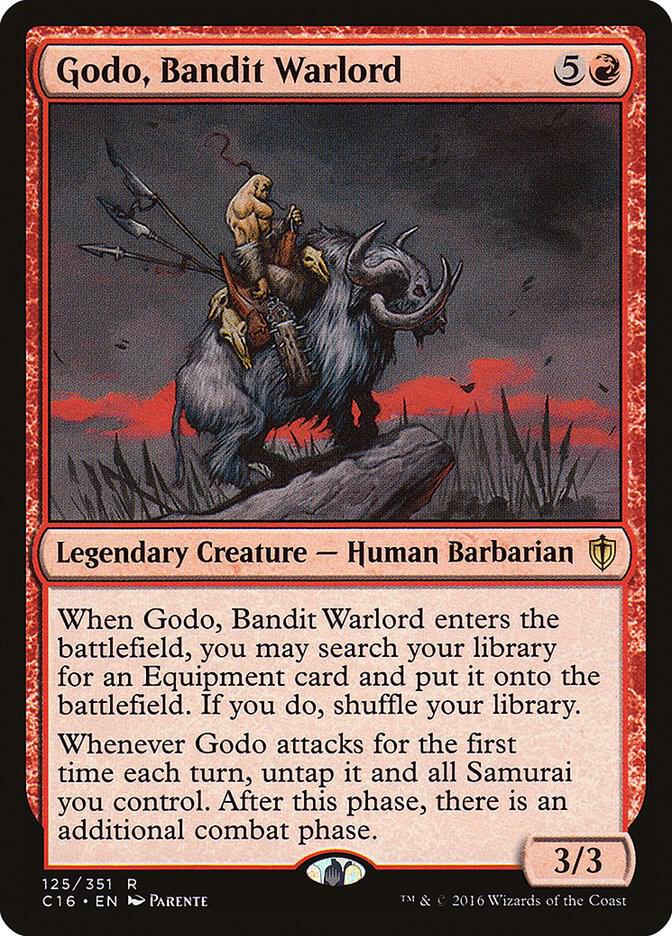 Godo, Bandit Warlord 125/351 (Commander 2016)  | Good Games Cannington