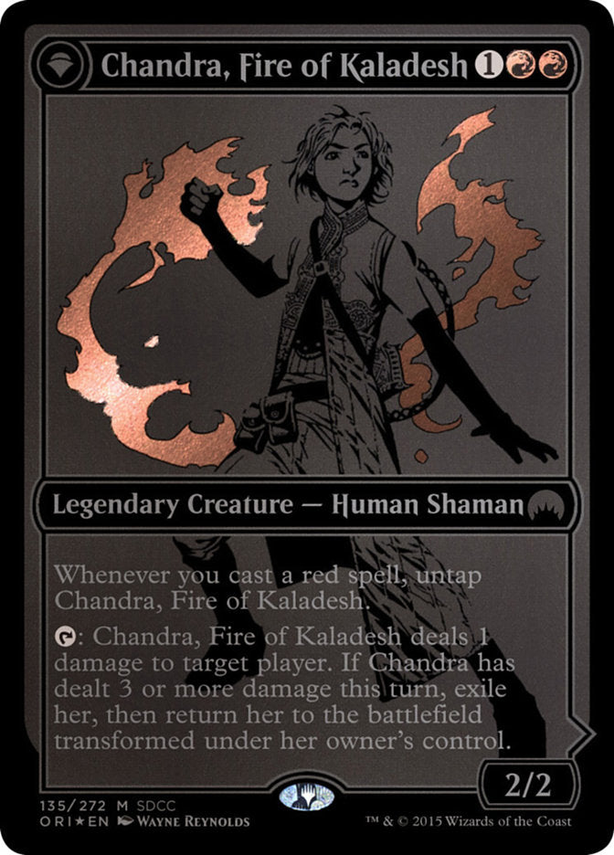 Chandra, Fire of Kaladesh // Chandra, Roaring Flame [San Diego Comic-Con 2015] | Good Games Cannington
