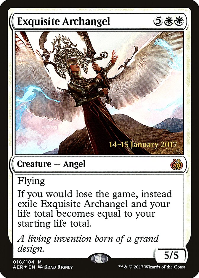 Exquisite Archangel [Aether Revolt Prerelease Promos] | Good Games Cannington