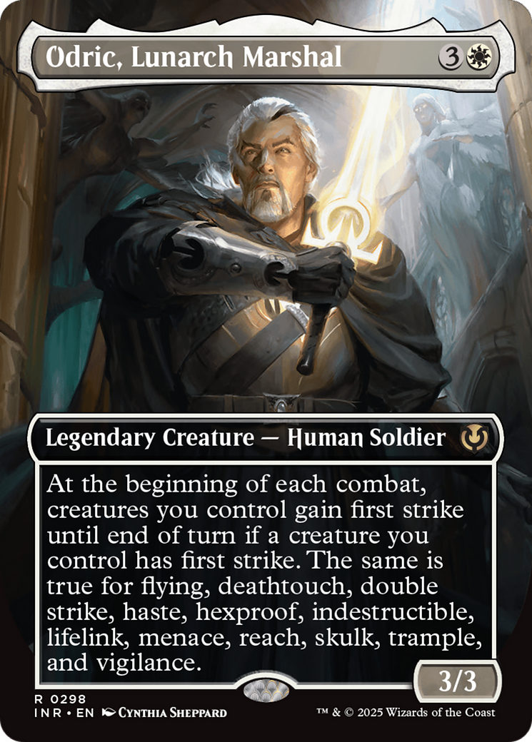 Odric, Lunarch Marshal (Borderless) [Innistrad Remastered] | Good Games Cannington
