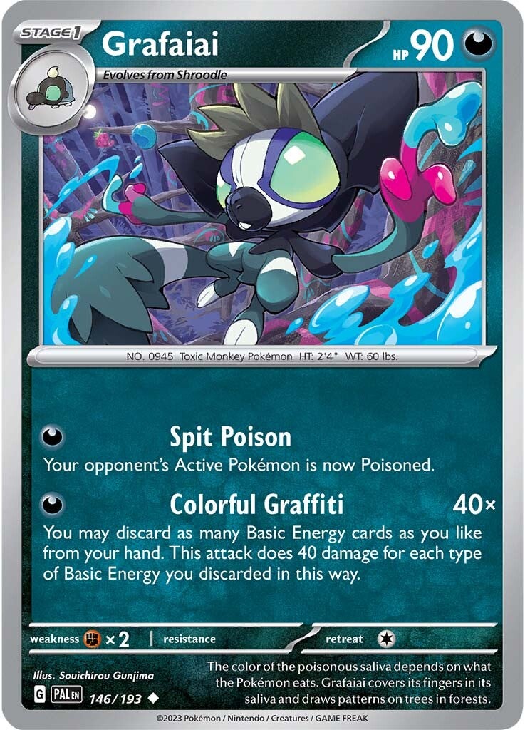 Grafaiai (146/193) [Scarlet & Violet: Paldea Evolved] | Good Games Cannington