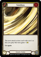 Nimblism (Yellow) [U-WTR219] (Welcome to Rathe Unlimited)  Unlimited Normal | Good Games Cannington