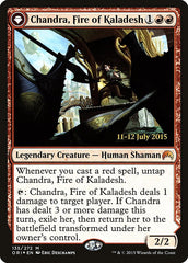 Chandra, Fire of Kaladesh // Chandra, Roaring Flame [Magic Origins Prerelease Promos] | Good Games Cannington