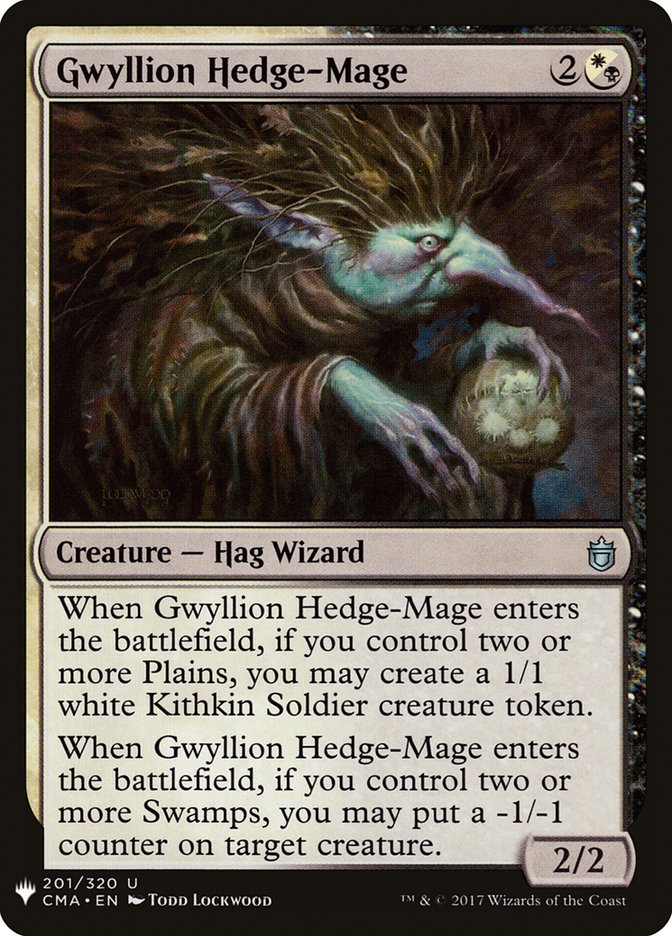 Gwyllion Hedge-Mage [Mystery Booster] | Good Games Cannington