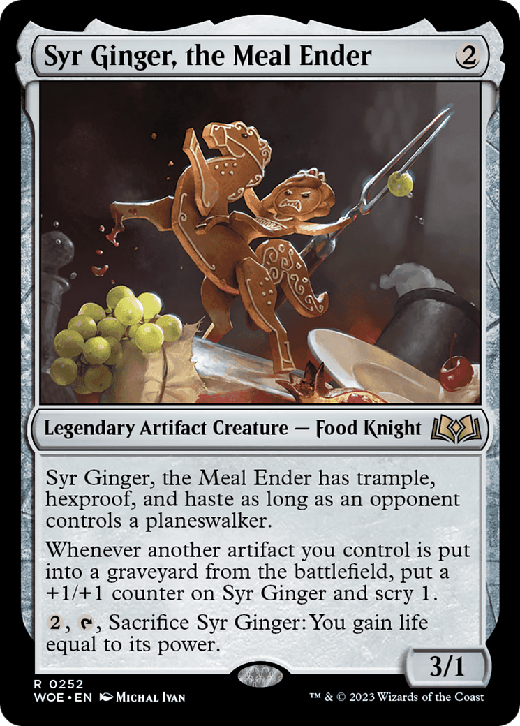 Syr Ginger, the Meal Ender [Wilds of Eldraine] | Good Games Cannington