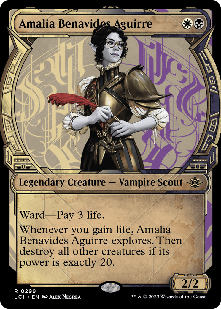 Amalia Benavides Aguirre (Showcase) [The Lost Caverns of Ixalan] | Good Games Cannington