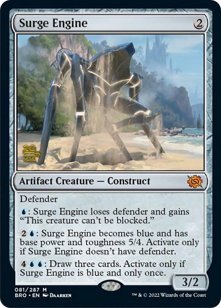 Surge Engine [The Brothers' War Prerelease Promos] | Good Games Cannington