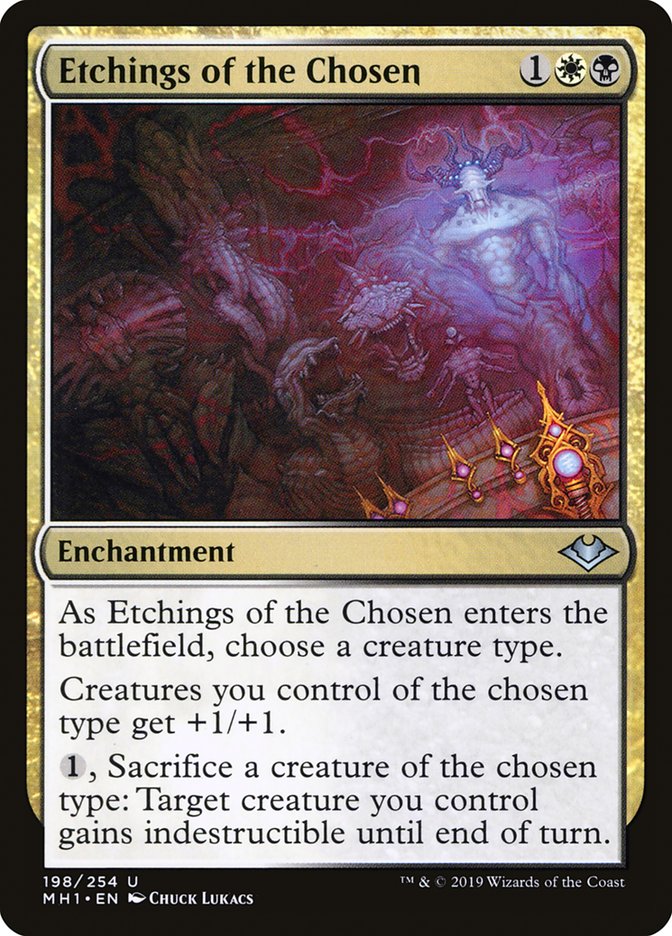 Etchings of the Chosen [Modern Horizons] | Good Games Cannington