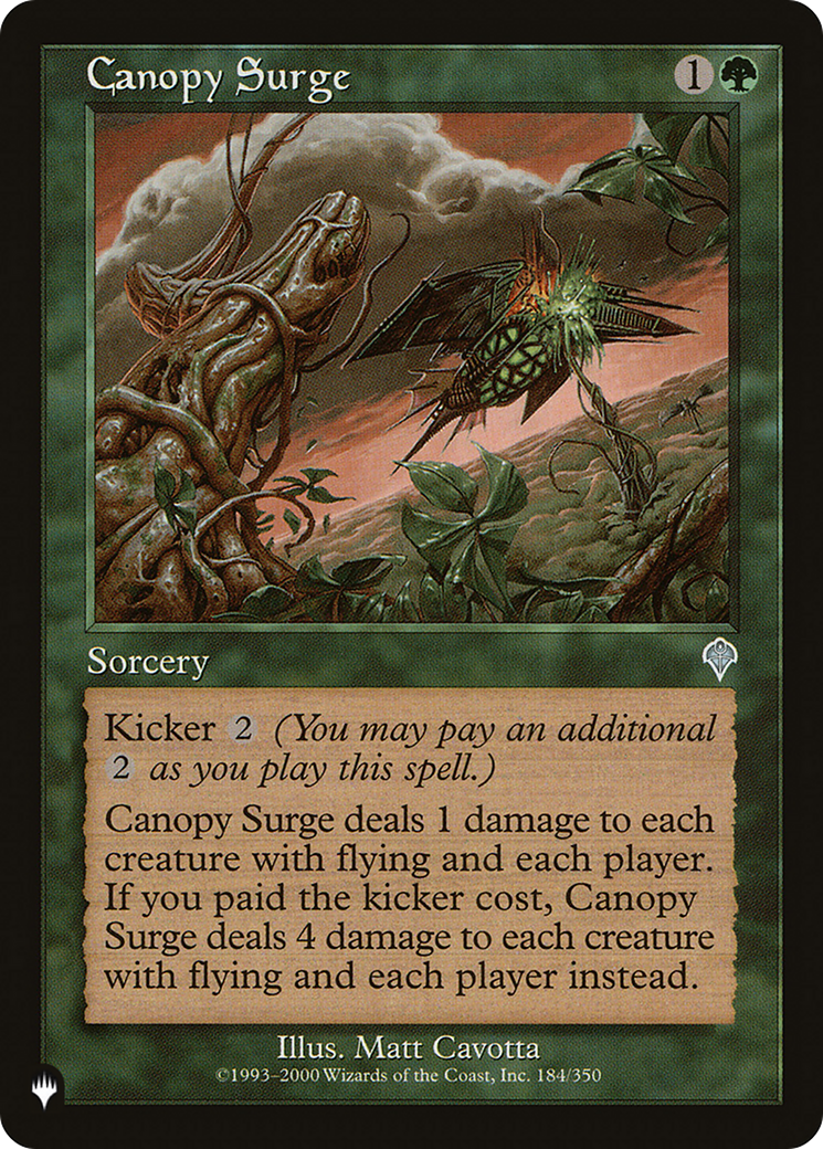 Canopy Surge [The List] | Good Games Cannington