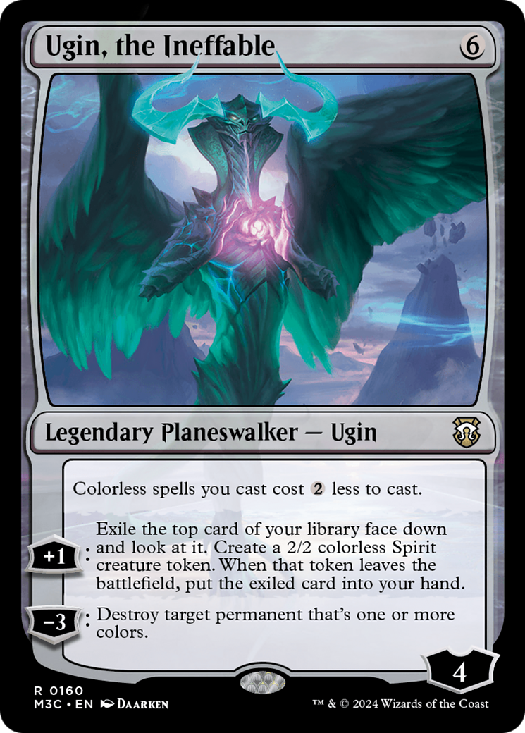 Ugin, the Ineffable (Ripple Foil) [Modern Horizons 3 Commander] | Good Games Cannington