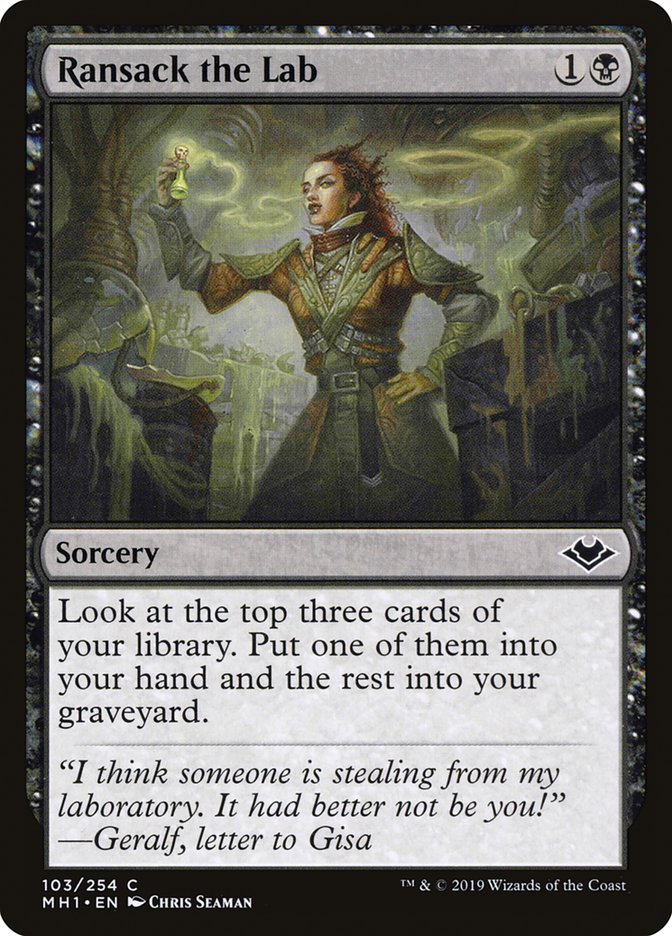Ransack the Lab [Modern Horizons] | Good Games Cannington