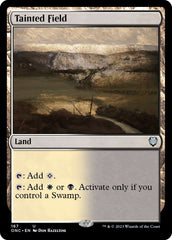 Tainted Field [Phyrexia: All Will Be One Commander] | Good Games Cannington