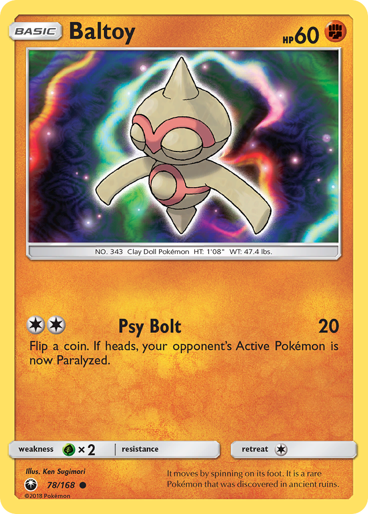 Baltoy (78/168) [Sun & Moon: Celestial Storm] | Good Games Cannington