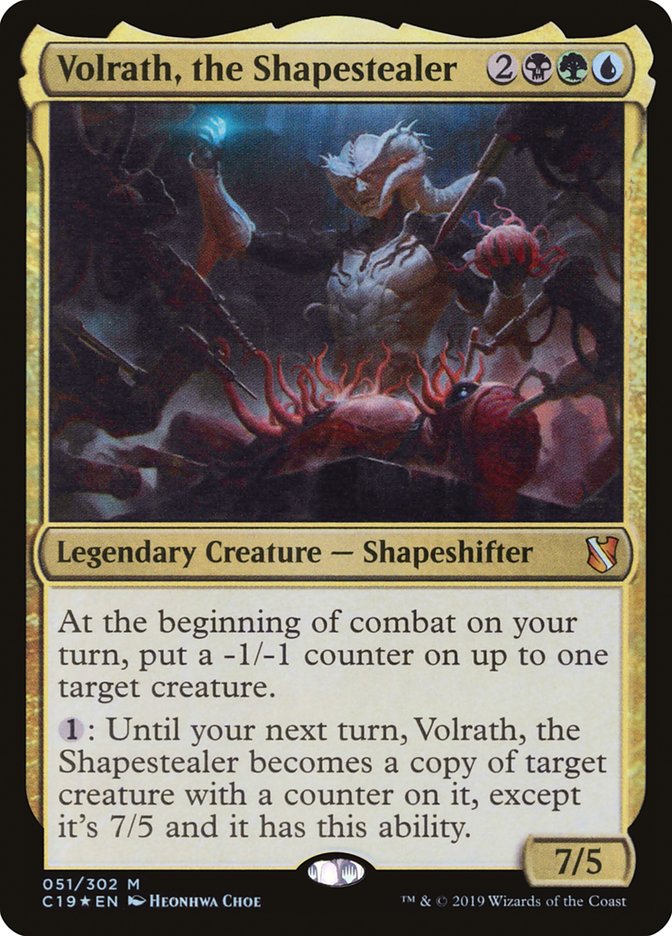 Volrath, the Shapestealer 51/302 (Commander 2019)  - Foil | Good Games Cannington
