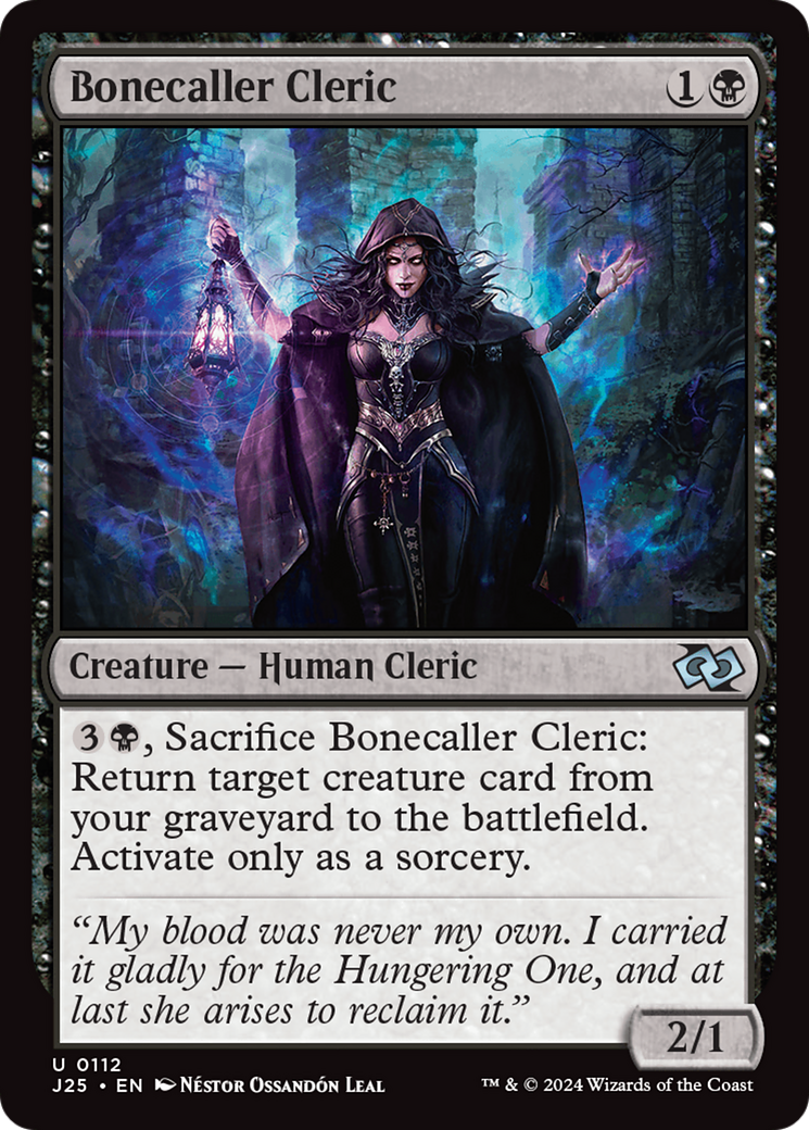 Bonecaller Cleric [Foundations Jumpstart] | Good Games Cannington