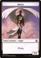 Angel // Dog Illusion Double-Sided Token [Dungeons & Dragons: Adventures in the Forgotten Realms Tokens] | Good Games Cannington