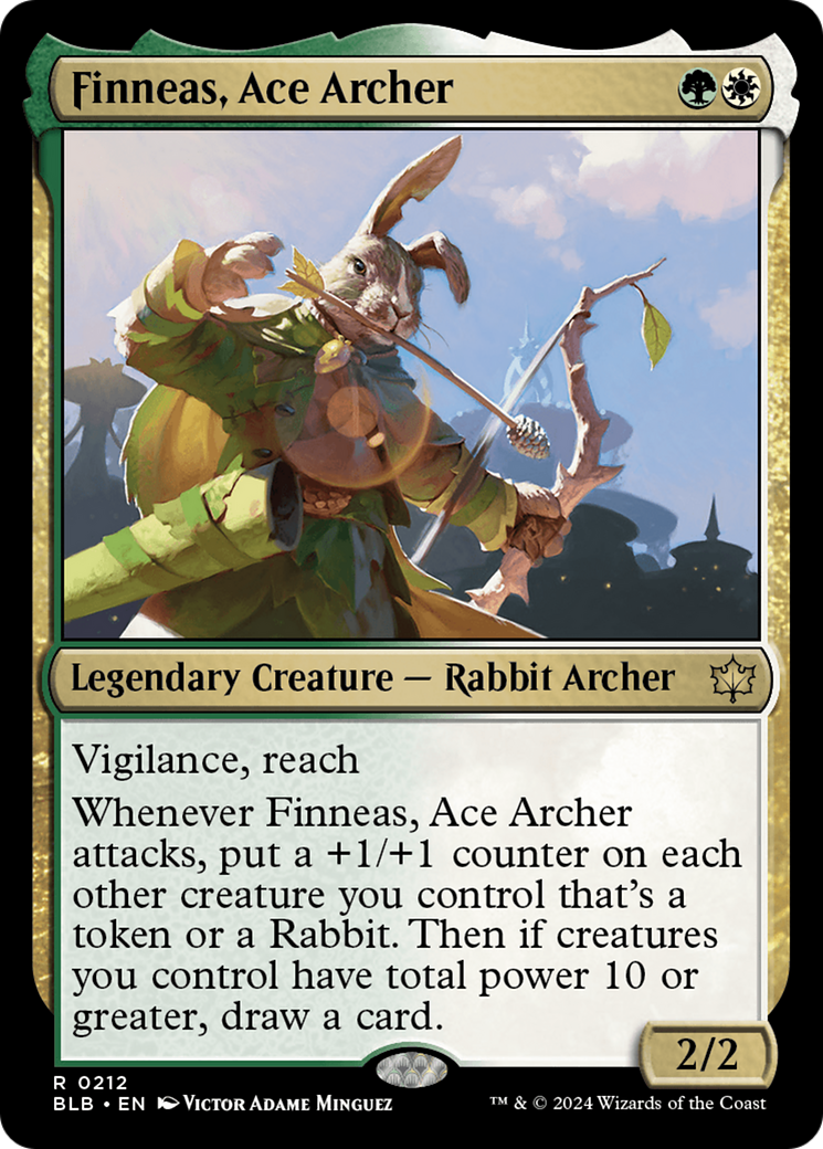Finneas, Ace Archer [Bloomburrow] | Good Games Cannington