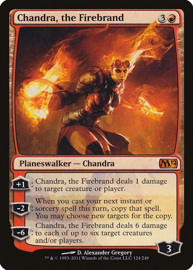 Chandra, the Firebrand 124/249 (Magic 2012 (M12))  | Good Games Cannington