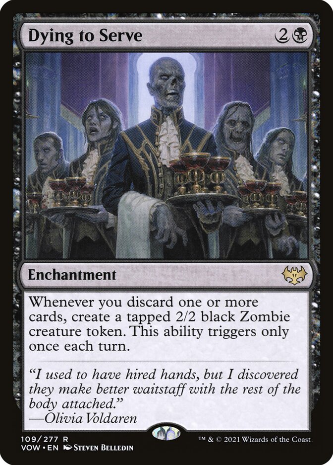 Dying to Serve 109 (Innistrad: Crimson Vow)  | Good Games Cannington