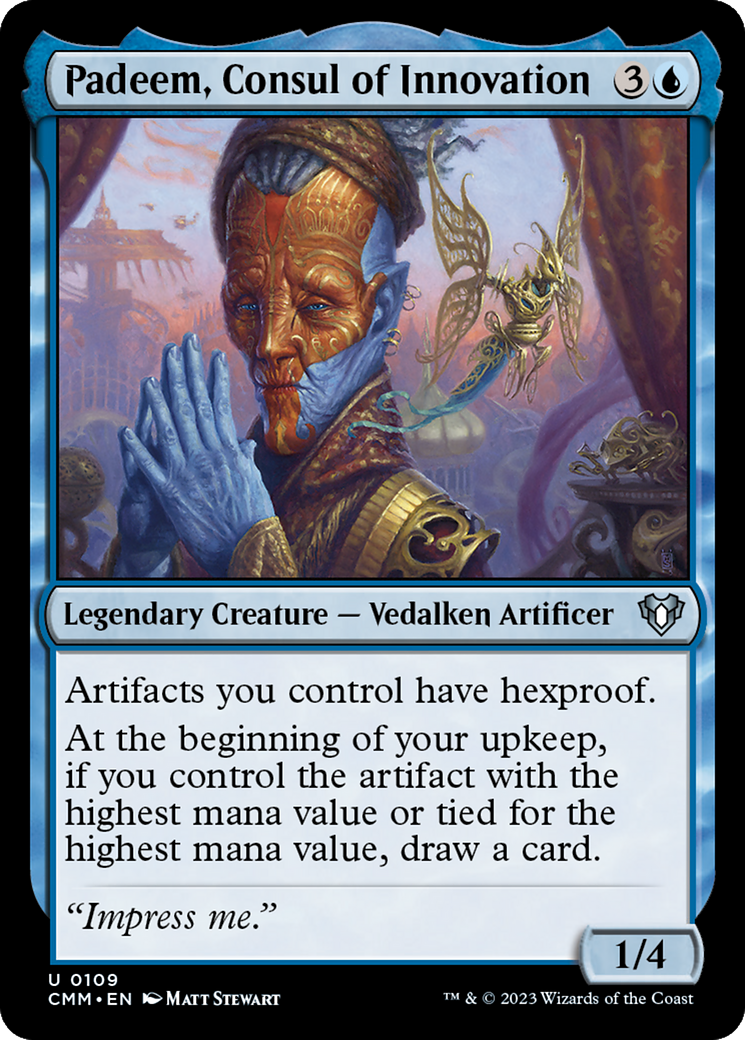 Padeem, Consul of Innovation [Commander Masters] | Good Games Cannington