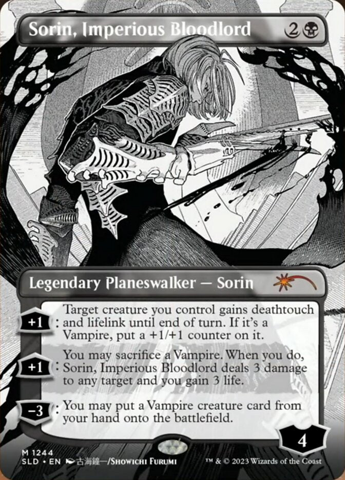 Sorin, Imperious Bloodlord (Borderless) [Secret Lair Drop Series] | Good Games Cannington