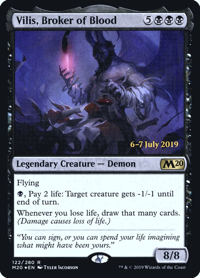 Vilis, Broker of Blood [Core Set 2020 Prerelease Promos] | Good Games Cannington